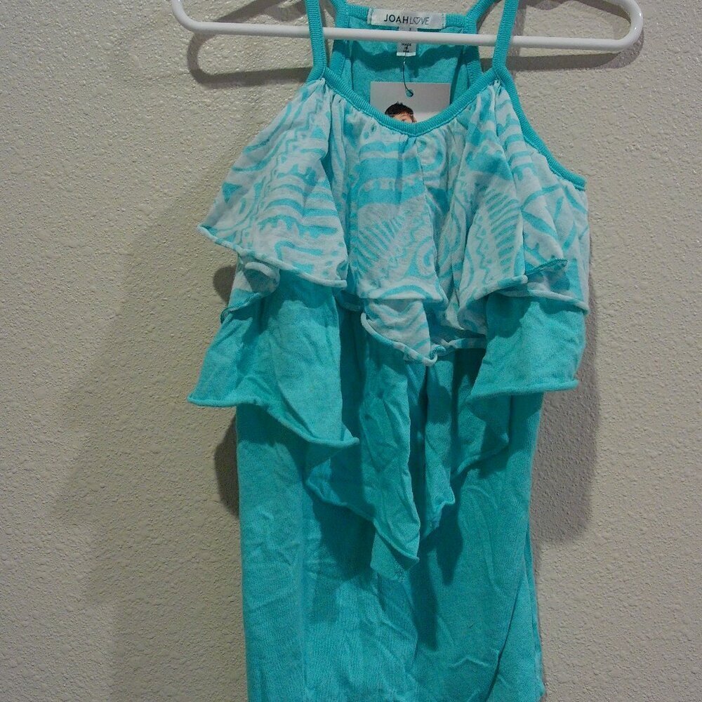 NWT Ruffled Tween Halter
